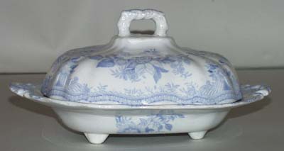 Vegetable Dish with Cover c1880